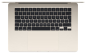 Preview: APPLE MacBook Air 15" M4, 10C CPU, 10C GPU, 24GB, 512GB, 35W Dual, polarstern