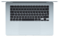 Preview: APPLE MacBook Air 15" M4, 10C CPU, 10C GPU, 24GB, 512GB, 35W Dual, himmelblau