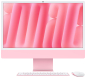 Preview: APPLE iMac 24" M4, SG, 10C CPU, 10C GPU, 24GB, 512GB, MK TID, MM, pink