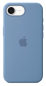 Preview: APPLE iPhone 16e Silikon Case, winterblau