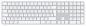 Preview: APPLE Magic Keyboard mit Touch ID und Ziffernblock für Mac Modelle mit Apple Chip - Deutsch - Weiße Tasten