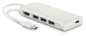 Preview: LMP USB-C Video Hub, silber