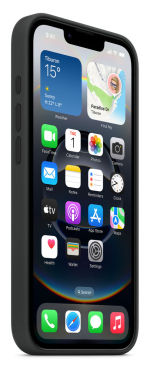 APPLE iPhone 16e Silikon Case, schwarz