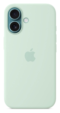 APPLE iPhone 16 Silikon Case mit MagSafe, aquamarin