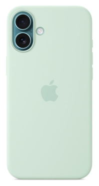 APPLE iPhone 16 Plus Silikon Case mit MagSafe, aquamarin