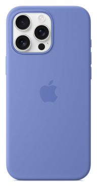 APPLE iPhone 16 Pro Max Silikon Case mit MagSafe, veilchen