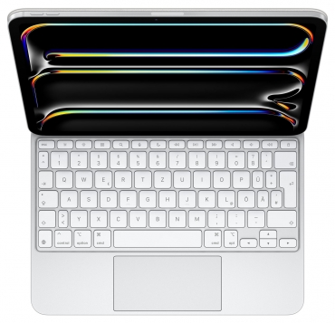 APPLE Magic Keyboard für 11" iPad Pro (M4) - Deutsch, weiß