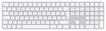 APPLE Magic Keyboard mit Touch ID und Ziffernblock für Mac Modelle mit Apple Chip - Deutsch - Weiße Tasten