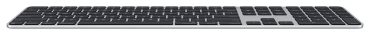 APPLE Magic Keyboard mit Touch ID und Ziffernblock für Mac Modelle mit Apple Chip - Deutsch - Schwarze Tasten