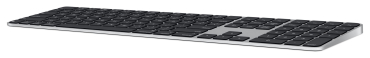 APPLE Magic Keyboard mit Touch ID und Ziffernblock für Mac Modelle mit Apple Chip - Deutsch - Schwarze Tasten