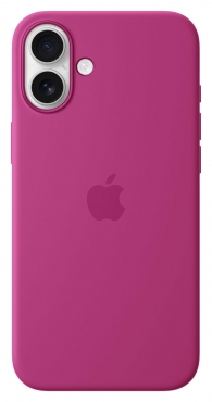 APPLE iPhone 16 Plus Silikon Case mit MagSafe, fuchsia