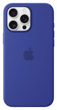 APPLE iPhone 16 Pro Max Silikon Case mit MagSafe, ultramarin