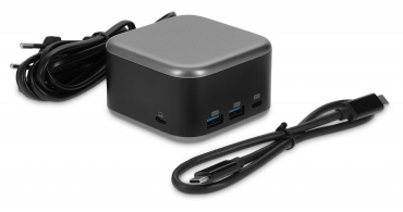 LMP USB-C PowerDock 5 Port, Dock & 130W Netzteil, schwarz