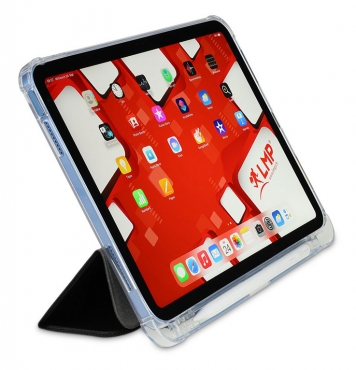 LMP SlimCase für iPad 10.9" (2022), transparent/schwarz