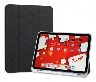 LMP SlimCase für iPad 10.9" (2022), transparent/schwarz