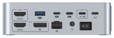 LMP USB4 Super Dock 2, 15-Port, space grau