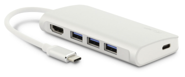 LMP USB-C Video Hub, silber