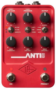 UNIVERSAL AUDIO UAFX ANTI 1992 High Gain Amp