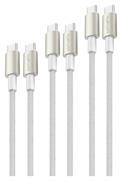 4SMARTS USB-C Kabel-Set mit Digitaladapter und Kupplung, 0.5/1.5/3m