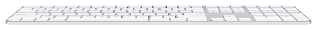 APPLE Magic Keyboard mit Touch ID und Ziffernblock für Mac Modelle mit Apple Chip - Deutsch - Weiße Tasten